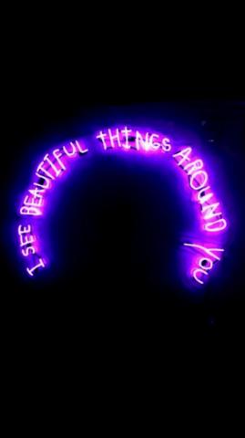 Neon Sign Aesthetic Wallpaper On