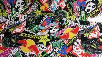 Jdm Sticker Bomb Wallpaper Vehicle Wrap