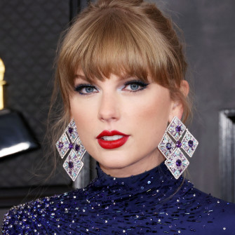 Taylor Swift Hit The Grammys Red Carpet In A Midnights Inspired