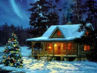 Winter Evening Screensaver This Is The Image Displayed By