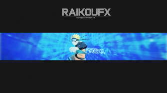 Naruto Uzumaki Anime Banner By Raikoufx