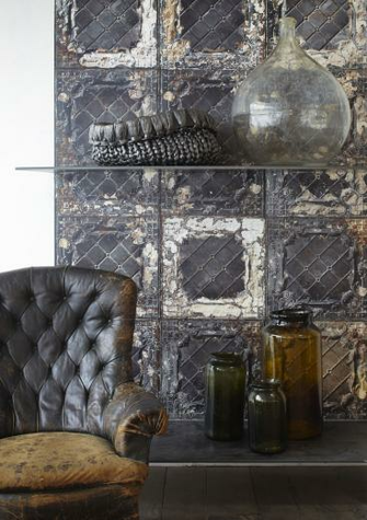 Merci Brooklyn Tins Wallpaper Tin