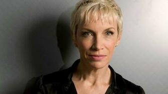 Annie Lennox Face Blonde Eyes Shadow Stock Photos Image