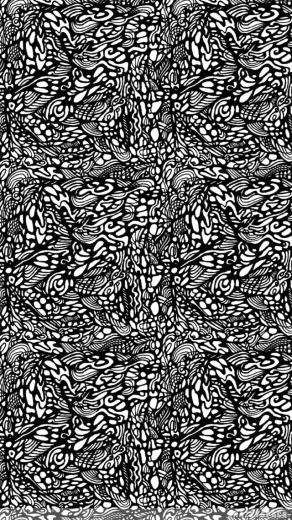 Installing This Black White Abstract iPhone Wallpaper Is Very Easy