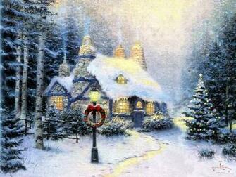 Painting Stonehearth Hutch Landscape Winter Wallpaper