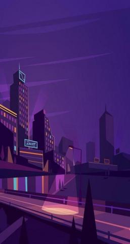 Purple Aesthetic Neon Photography