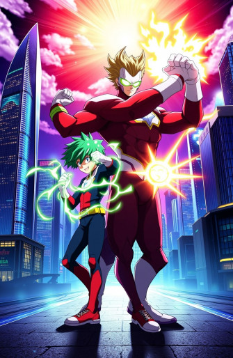 My Hero Academia Two Heroes Wallpaper