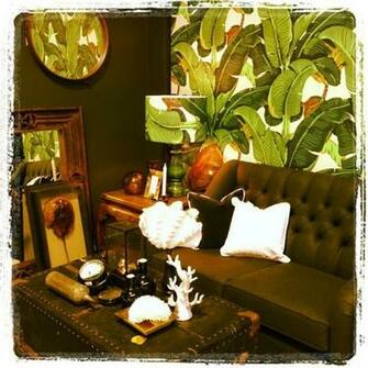Tropical Decor From Pad In Waterloo Love The Big Green Banana Leaf