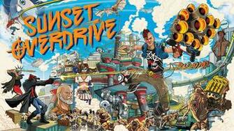 Sunset Overdrive Wallpaper Game