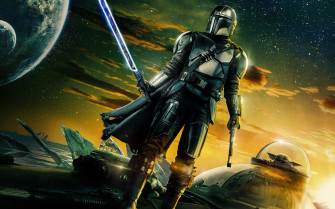The Mandalorian Wallpaper 4k Season Din Djarin Darksaber