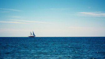Boat Ocean Wallpaper HD
