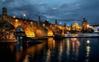 Prague Bridge HD Background Wallpaper Source