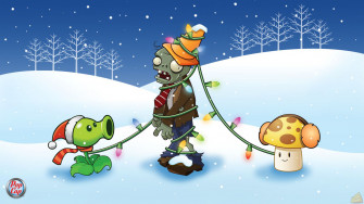 Video Game Plants Vs Zombies HD Wallpaper