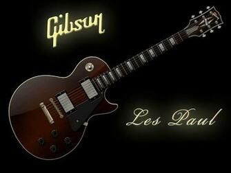 Black Gibson Acoustic Guitar