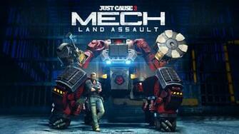 Just Cause Mech Land Assault Wallpaper HD