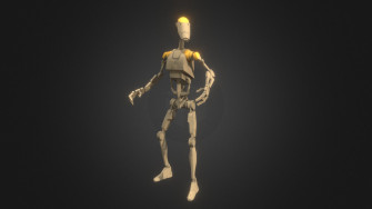 Artstation Battle Droid B1