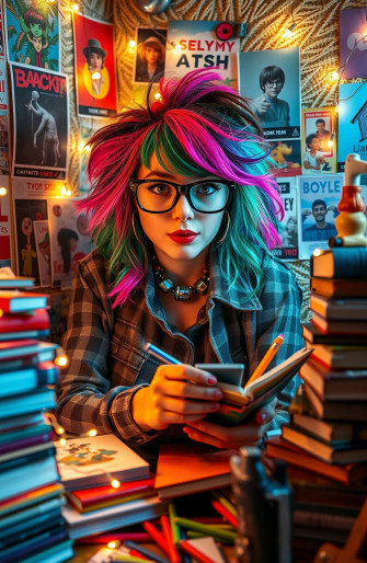 Geek Girl Wallpaper