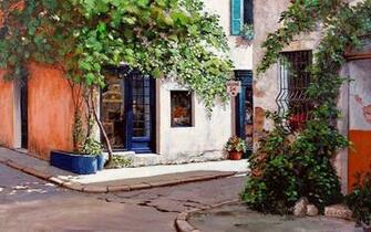 Antiques Shops Provence France Wallpaper
