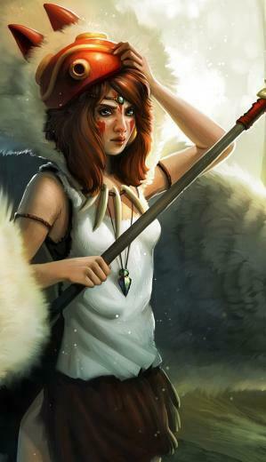 Princess Mononoke 4k HD Wallpaper Wallpprs