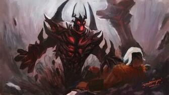 Free Download Dota 2 Shadow Fiend Hd Wallpaper Background