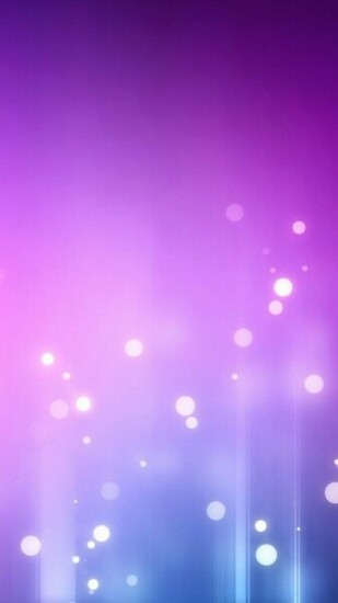 Purple And Blue Twinkles Galaxy S4 Wallpaper