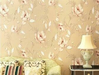 Vintage American Country Style Flower Wallpaper New Home