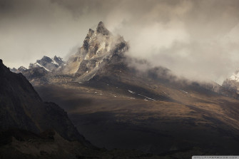 Mountain Peak Landscape Ultra HD Desktop Background Wallpaper For