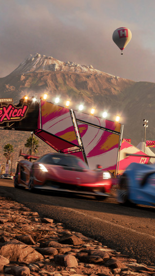 Forza Horizon Sports Car Race Wallpaper iPhone Phone 4k 400e