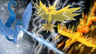 Pokemon Xy Zapdos Wide Wallpaper Animewp