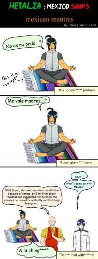 Hetalia Mexico Snaps Mexican Mantras By Chaos Dark Lord On