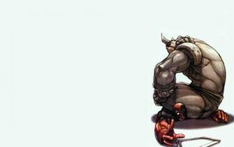 Deadpool Rhino Marvel Comics HD Wallpaper Widescreen A75