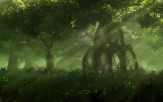 Mystical Forest Wallpaper