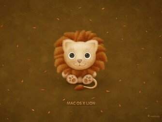 Mac Os X Lion Wallpaper Stock Photos