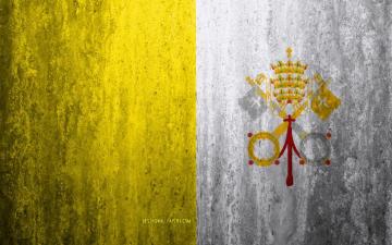 Wallpaper Flag Of Vatican City 4k Stone Background