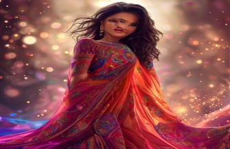 Saree Actress HD Wallpaper 1080p