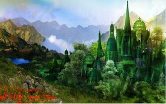 Emerald City Wallpaper