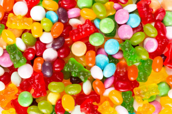 Colorful Candy Delight Wallpaper