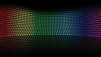 Wallpaper Colorful Shape Point Surface Bending 4k Ultra