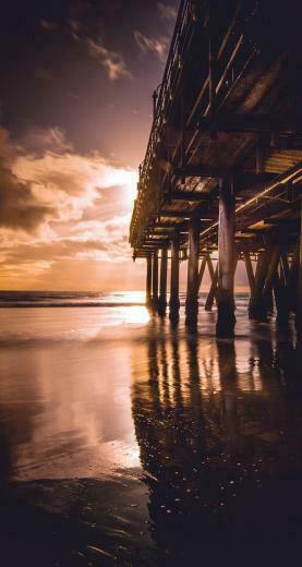 Santa Monica Pier The iPhone Wallpaper
