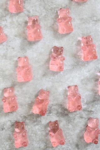 Pink Gummy Bears Ideas Aesthetic
