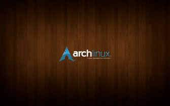 Arch Linux Wood Background By Tycon712