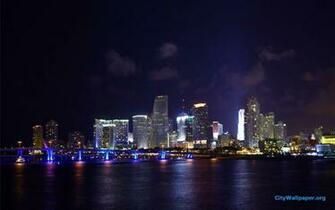Miami Skyline Wallpaper