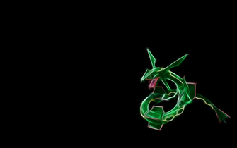 Shiny Rayquaza Wallpaper Neon Cartoons