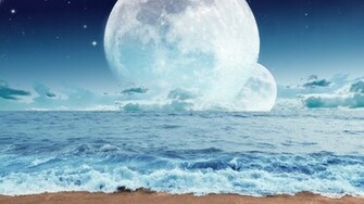 Ocean Beach Wallpaper Which Is Under The