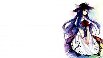 Anime Girl Dear Hat Dress Wallpaper Background 4k