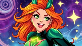 Starfire Wallpaper