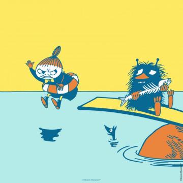 Show Your Support For Oursea With Moomin Wallpaper