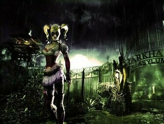 Harley Quinn In Batman Arkham Asylum Wallpaper For Blackberry