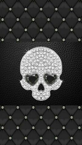Skull Wallpaper Sugar Colorful