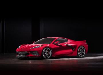 Chevrolet Corvette C8 Stingray Front Three Quarter Wallpaper